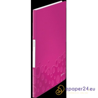 ALBUM OFERTOWY LEITZ WOW A4/20K RÓŻOWY