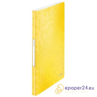 Album ofertowy Leitz Wow A4/40k żółty