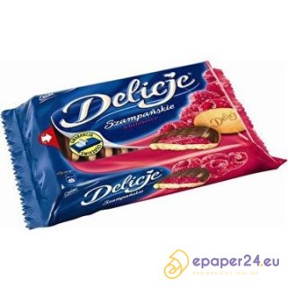 DELICJE SZAMPAŃSKIE 294g MALINOWE
