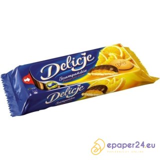 DELICJE SZAMPAŃSKIE 147g POMARAŃCZOWE