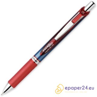 CIENKOPIS PENTEL ENERGEL BLN75 CZERWONY