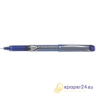 CIENKOPIS PILOT V5 GRIP NIEBIESKI