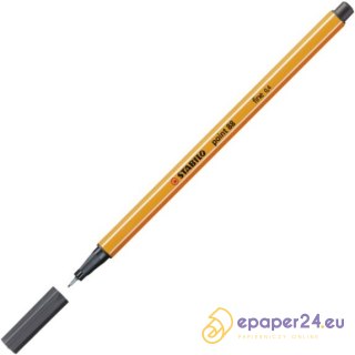 CIENKOPIS STABILO POINT 88 SZARY ZIMNY GŁĘBOKI