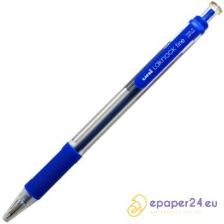 DŁUGOPIS UNI SN-101 LAKNOCK NIEBIESKI