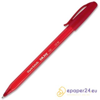 DŁUGOPIS PAPER MATE INKJOY 100 CAP M CZERWONY