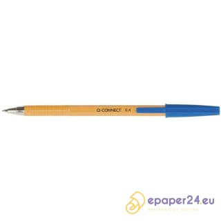 Długopisy Q-Connect 0.4mm niebieskie (20)