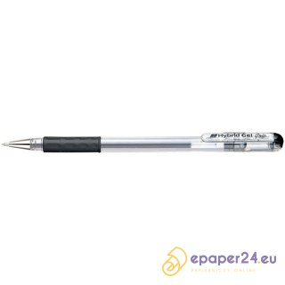 DŁUGOPIS ŻELOWY PENTEL HYBRID K116 CZARNY