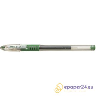DŁUGOPIS ŻELOWY PILOT G1 GRIP ZIELONY