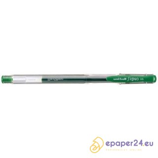 DŁUGOPIS ŻELOWY UNI UM-100 SIGNO ZIELONY