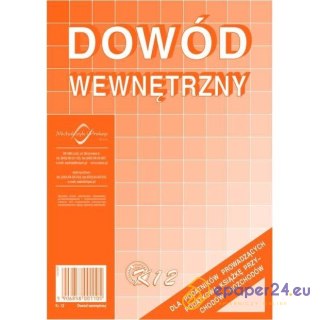 DOWÓD WEWNĘTRZNY A5