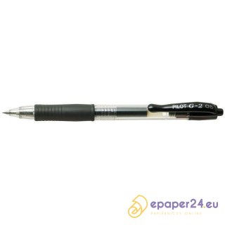 Długopis żelowy Pilot G-2 0.5mm czarny