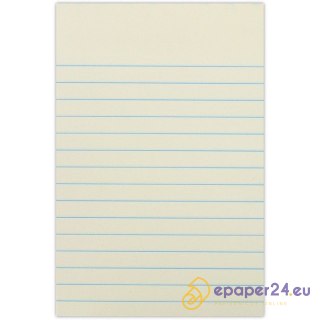 Karteczki Donau 101x150mm w linie żółte (100)