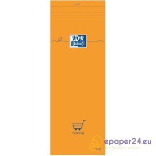 Notatnik Oxford Everyday 74x210mm/80k kratka
