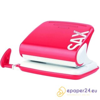 Dziurkacz Sax Design Colour 318 czerwony