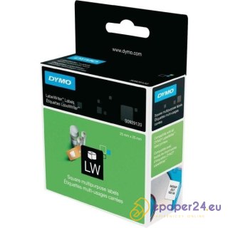 ETYKIETY DYMO LABELWRITER™ 25x25mm BIAŁE