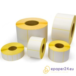 Etykiety na rolce Emerson 32x20mm białe (1000)