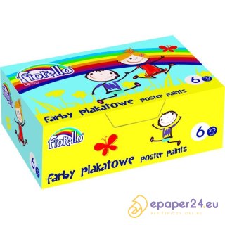 FARBY PLAKATOWE FIORELLO 20ml*6 KOLORÓW