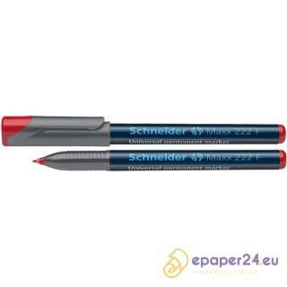 Foliopis Schneider Maxx 222 F czerwony