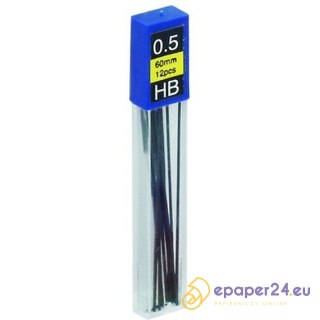 GRAFITY DO OŁÓWKÓW GRAND 0.5mm HB (12)