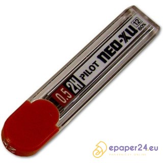 GRAFITY DO OŁÓWKÓW PILOT 0.5mm 2H (12)