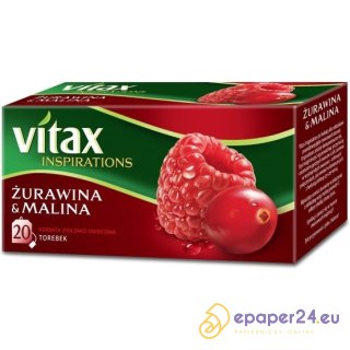HERBATA VITAX INSPIRATIONS ŻURAWINA z MALINĄ (20)