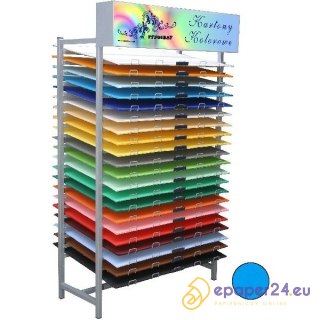 KARTON TYPOGRAF 70x100cm/230g NIEBIESKI