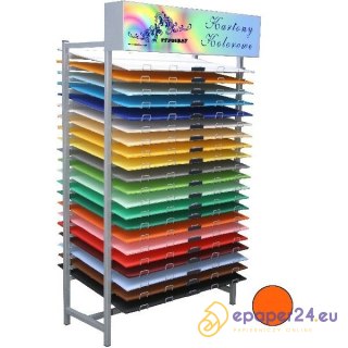 KARTON TYPOGRAF 70x100cm/230g POMARAŃCZOWY