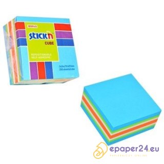 KARTECZKI STICK'N 51*51mm MIX KOLORÓW (250)