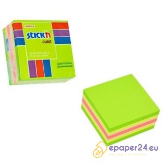 KARTECZKI STICK'N 51*51mm MIX KOLORÓW (250)