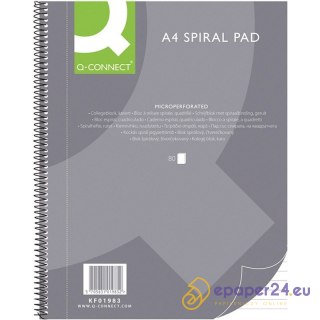 Kołonotatnik Q-Connect A4/80k linia