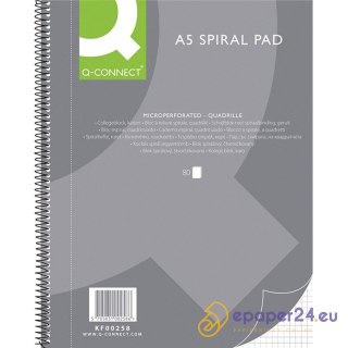 Kołonotatnik Q-Connect A5/80k kratka