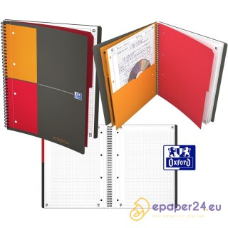 KOŁONOTATNIK OXFORD ACTIVEBOOK A4+/80K KRATKA