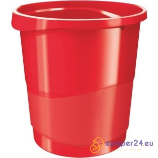 KOSZ NA ŚMIECI ESSELTE EUROPOST 14L CZERWONY