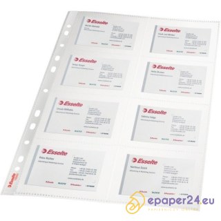 KOSZULKI NA WIZYTÓWKI ESSELTE A4/105µm (10)