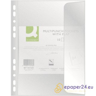 Koszulki z klapką Donau B4/100µm groszkowe (10)