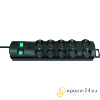 Listwa zasilajaca Bernnenstuhl Primera 2m/10g czarna