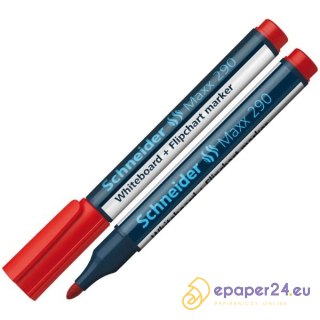 Marker do tablic Schneider Maxx 290 czerwony