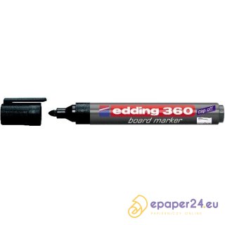 Marker do tablic Edding 360 czarny