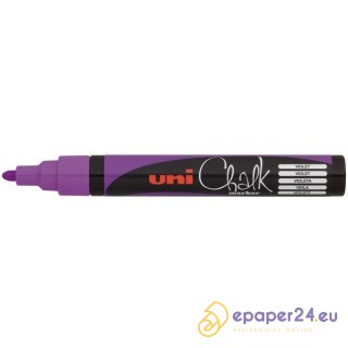 MARKER KREDOWY UNI CHALK PWE-5M FIOLETOWY