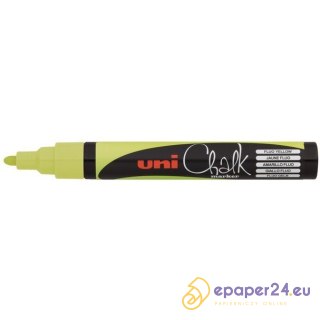 MARKER KREDOWY UNI CHALK PWE-5M ŻÓŁTY