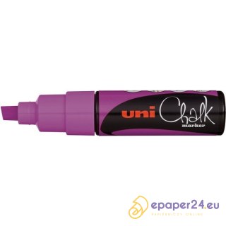 MARKER KREDOWY UNI CHALK PWE-8K FIOLETOWY