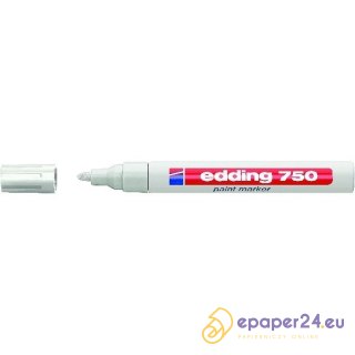 Marker olejowy Edding 750 biały