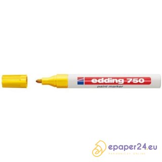 Marker olejowy Edding 750 żółty