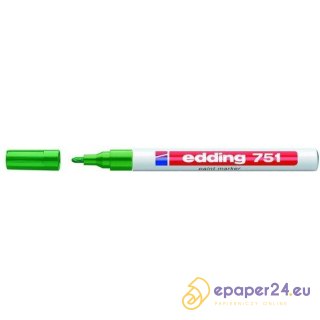 Marker olejowy Edding 751 zielony