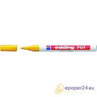 Marker olejowy Edding 751 żółty