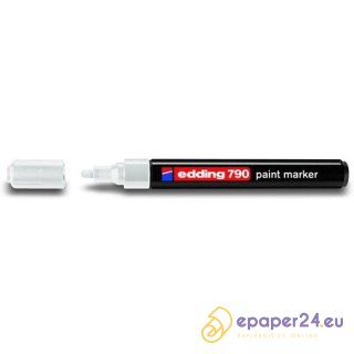 Marker olejowy Edding 790 biały