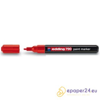 Marker olejowy Edding 790 czerwony