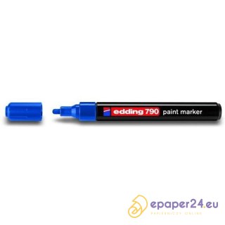 Marker olejowy Edding 790 niebieski