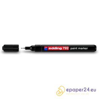 Marker olejowy Edding 792 czarny