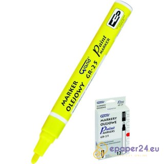 MARKER OLEJOWY GRAND ŻÓŁTY